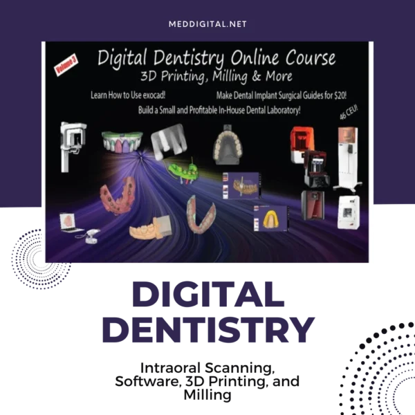 Digital Dentistry: Intraoral Scanning, Software, 3D Printing, and Milling